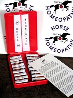 The Horse Homeopathy First Aid Kit